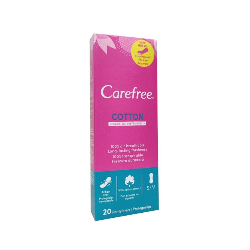 Carefree Slip Cotton 20 Units