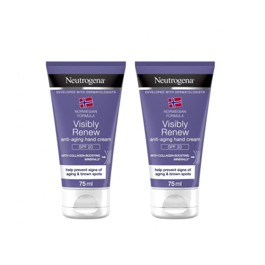 Neutrogena Crème Pour Les Mains Anti-Âge Spf 20 Duo 75Ml