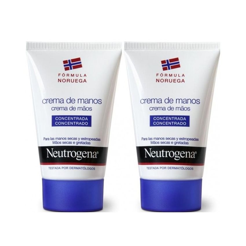 Neutrogena Duo Crème Pour Les Mains Concentrée 2X50Ml