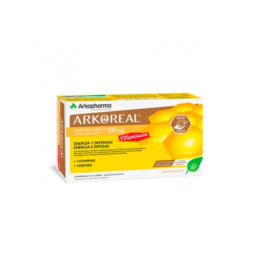 Arkopharma Arkoreal Gelée Royale 20 Ampoules