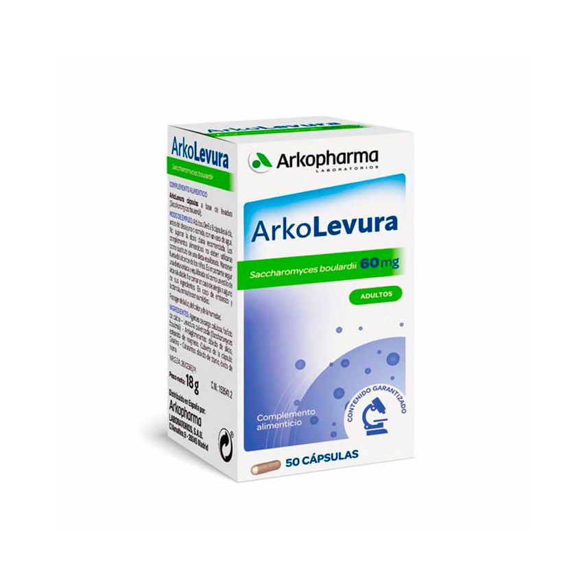 Arkopharma Arkolevura Saccharomyces Boulardii 50 Capsules