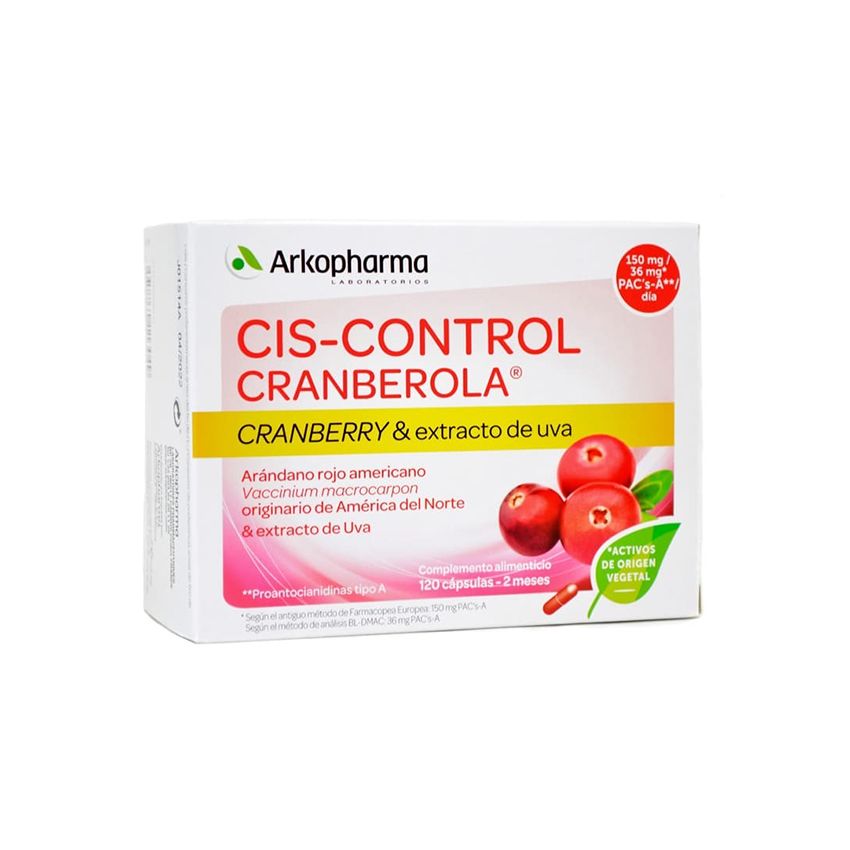 Arkopharma Ciscontrol Cranberola 120 Capsules