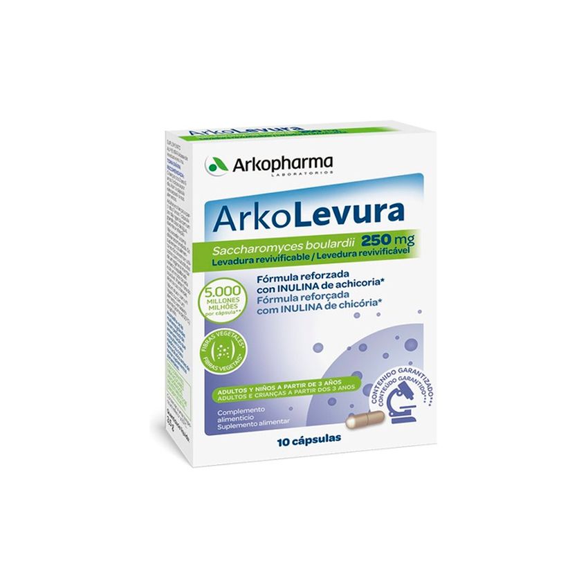 Arkopharma Arko-Levura Saccharomyces Boulardii 10 Capsules