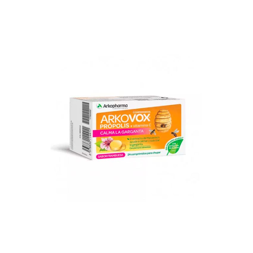 Arkopharma Arkovox Propolis Arôme De Framboise 24 Comprimés