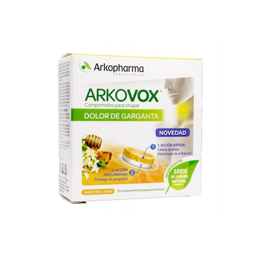 Arkopharma Arkovox Gorge 20 Comprimés