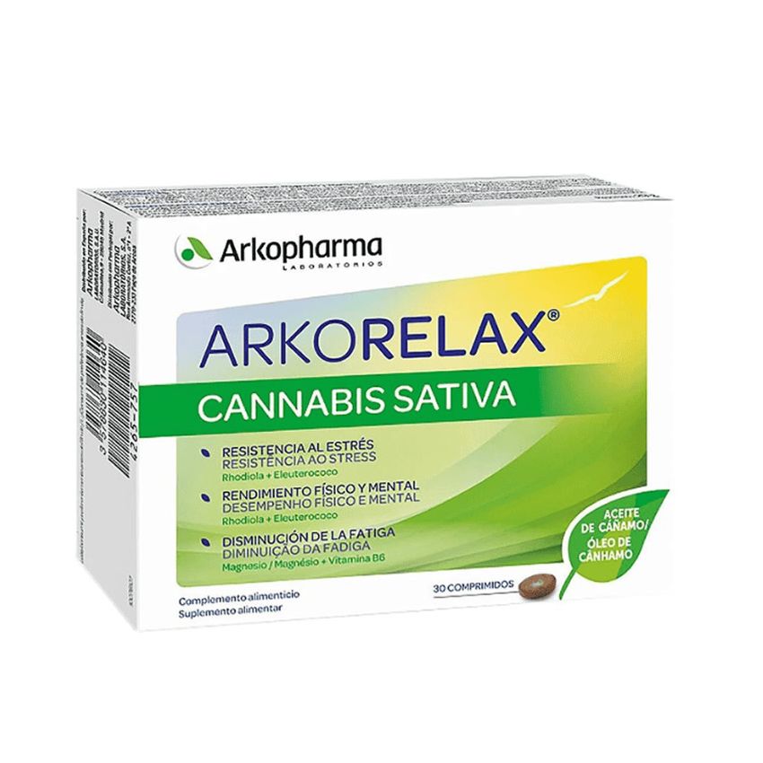 Arkopharma Cannabis Sativa 30 Comprimés