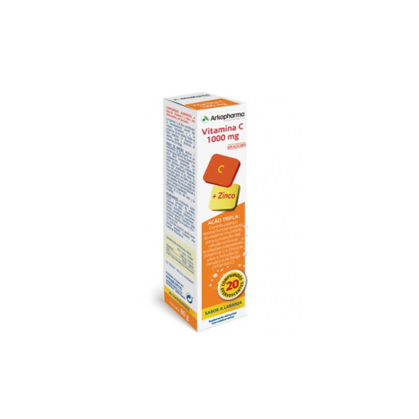 Arkopharma Vitamine C 1000Mg 20 Comprimés Effervescents