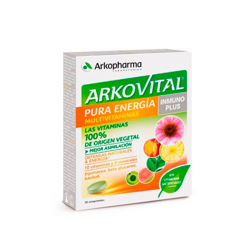 Arkopharma Arkovital Inmunoplus Pure Energy 30 Comprimés