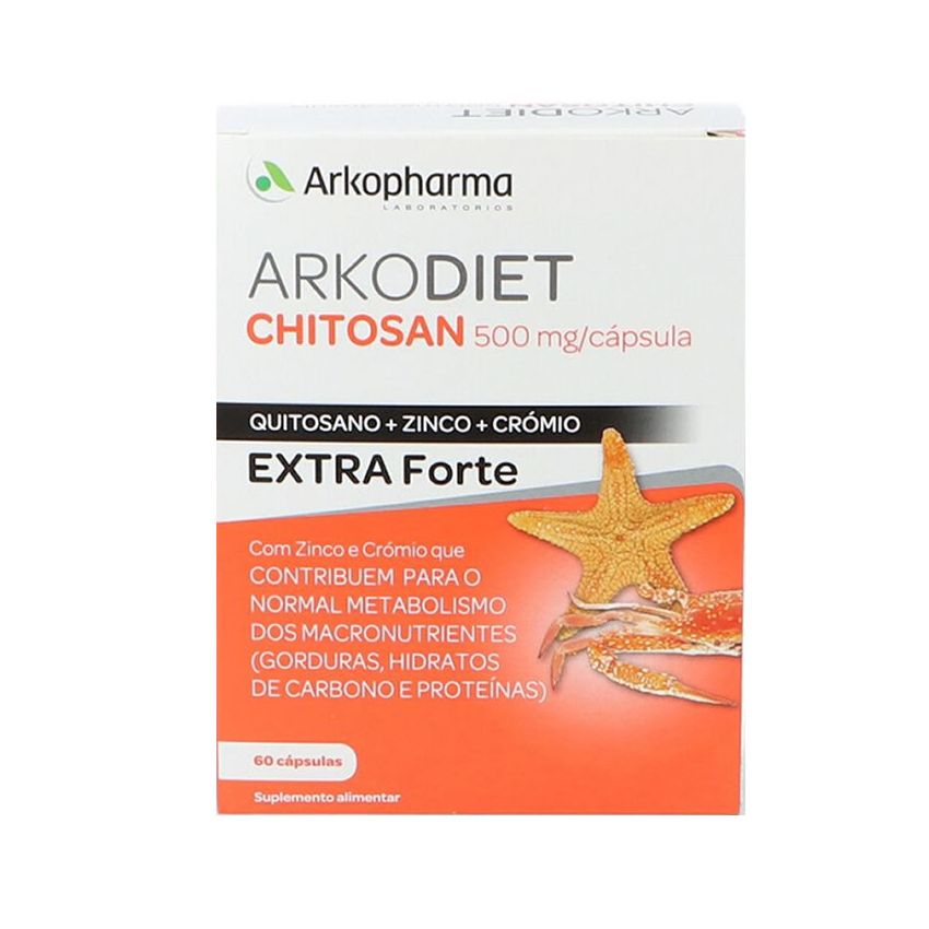 Arkodiet Chitosan Extraforte 500Mg/Capsule 60 Capsules