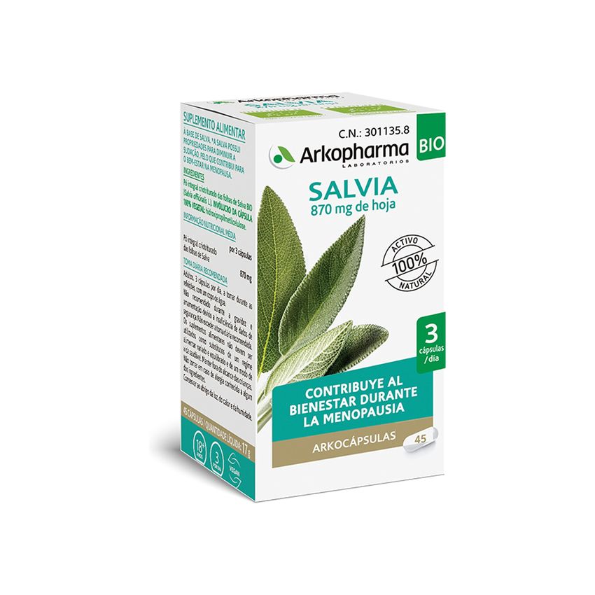 Arkocapsulas Sauge 45 Capsules