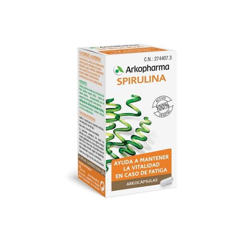 Arkocapsulas Spirulina 48 Capsules