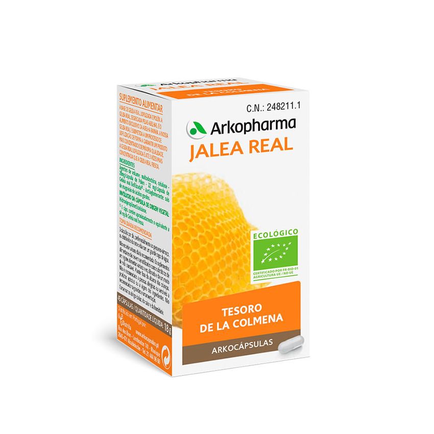 Arkopharma Jalea Real Arkocapsulas 45 Capsules