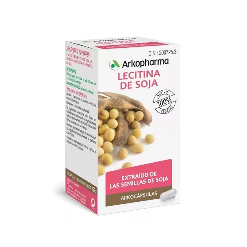 Arkopharma Lecitina Soja Arkocapsulas 150 Capsules