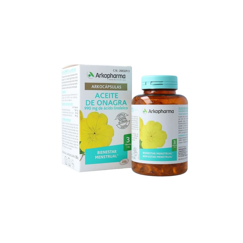 Arkocapsules Huile D'Onagra 200 Capsules