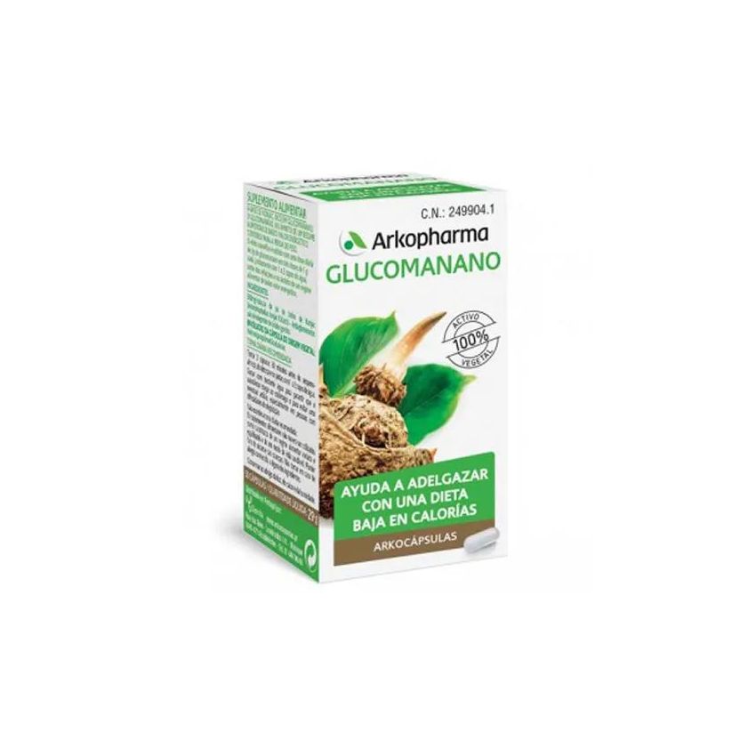 Arkopharma Glucomanano Arkocapsulas 80 Capsules