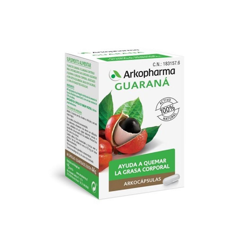 Arkopharma Guarana Arkocapsulas 84 Capsules