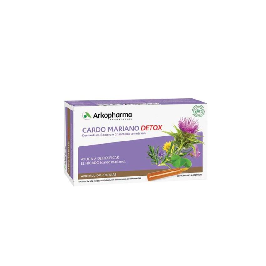Arkopharma Milk Thistle 20 Ampoules