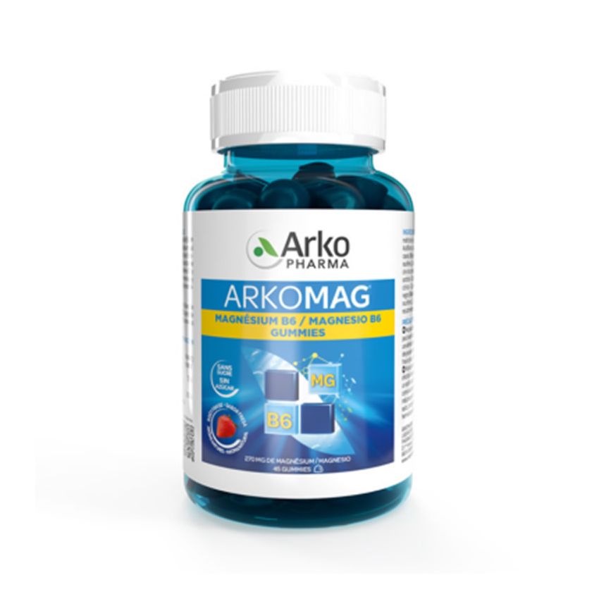Arkopharma Arkomag Magnésium B6 45 Gommes