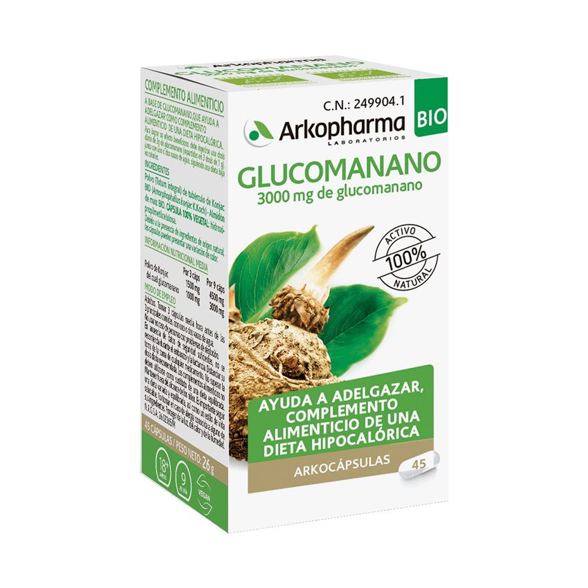 Arkopharma Glucomannan Bio 45 Capsules