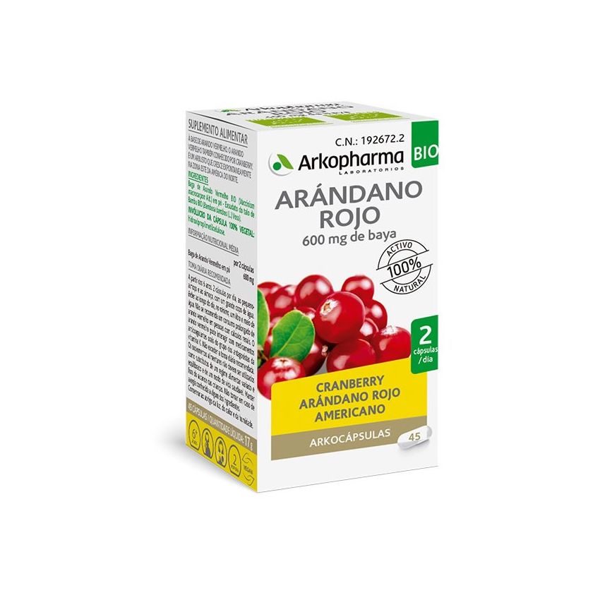 Arkopharma Canneberge 45 Capsules