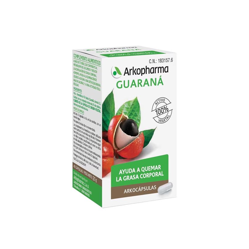 Arkopharma Arkocápsulas Guarana 45 Capsules