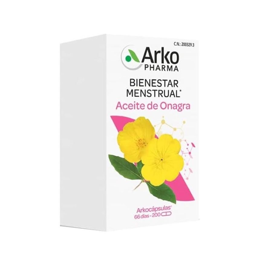 Arkogélules Huile D'Onagre 200 Capsules