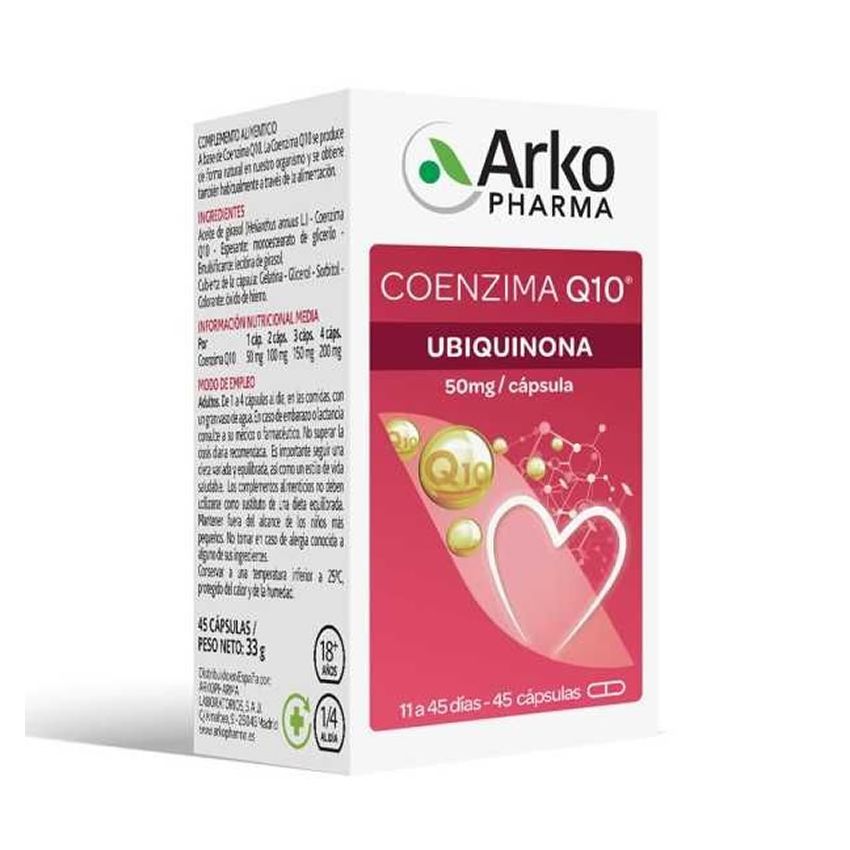 Arkopharma Coenzyme Q10 45 Capsules