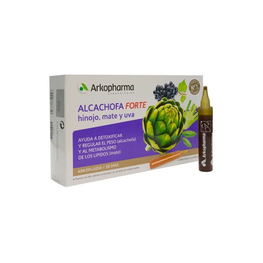 Arkopharma Arkofluido Artichaut Forte 20 Ampoules