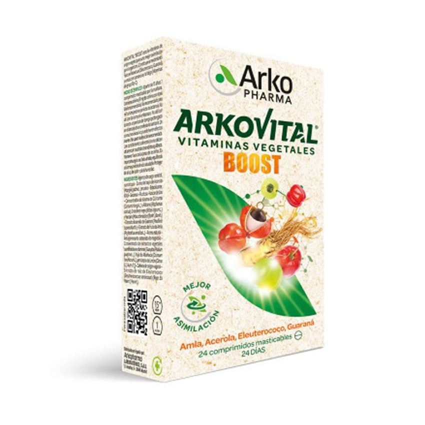 Arkopharma Arkovital Boost 24 Comprimés À Mâcher