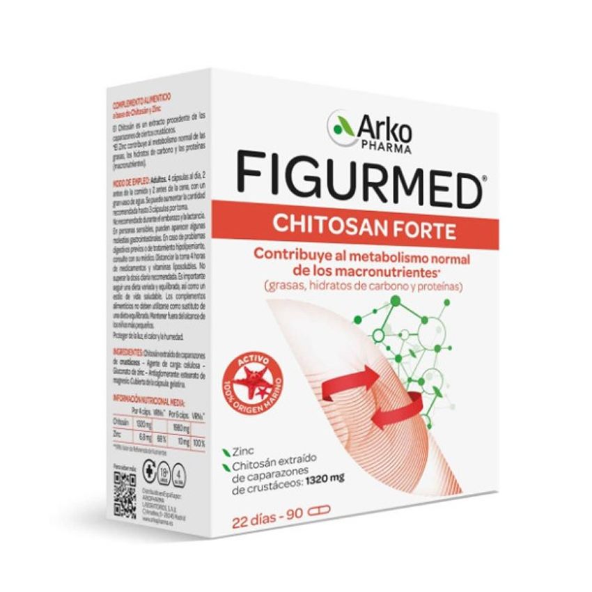 Arkopharma Chitosan Forte 325 Mg 90 Capsules