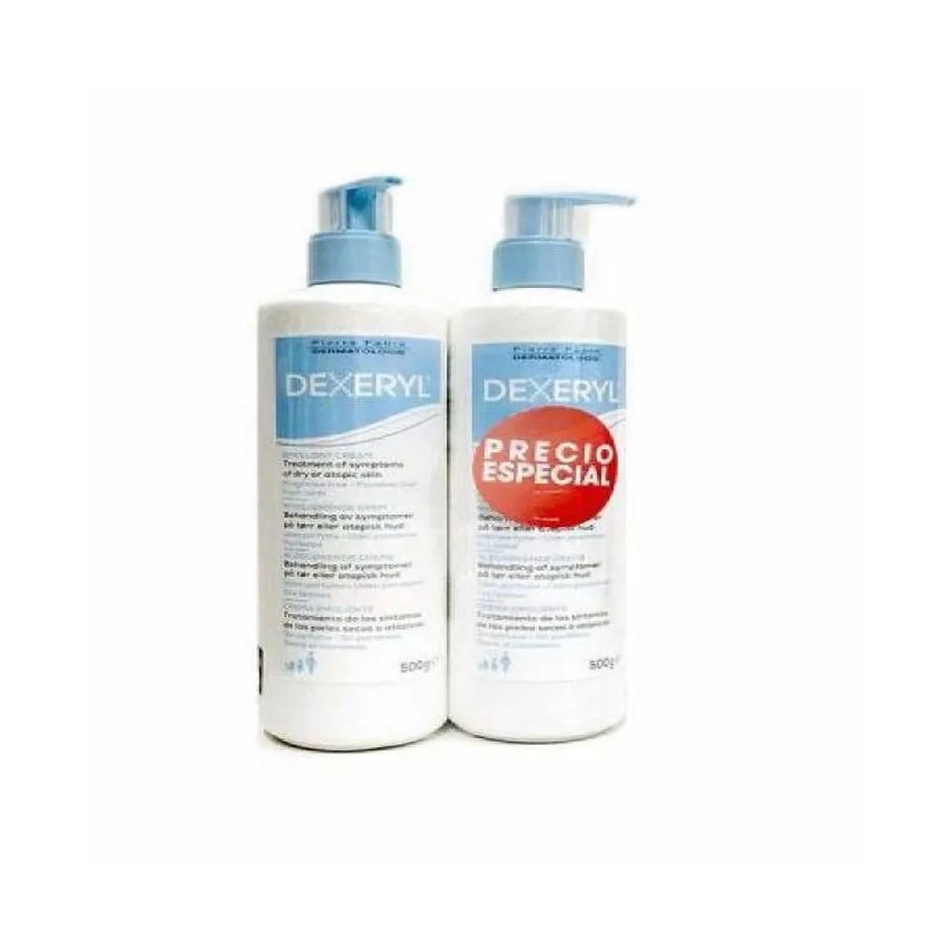 Dexeryl Crème Emolliente Peau Sèche 2X500G