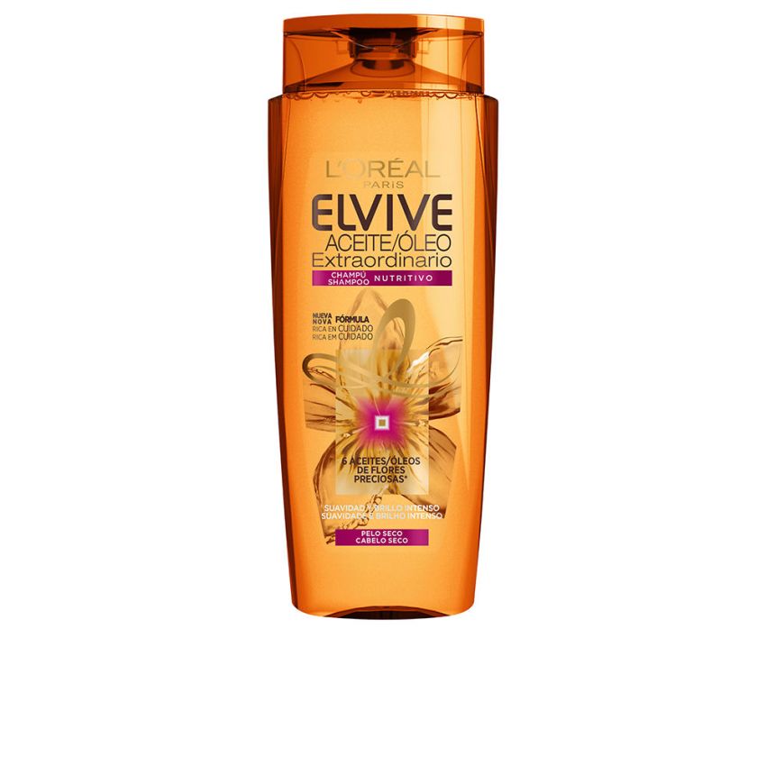 Elvive Aceite Extraordinario Champú Cabello Seco - 700 Ml