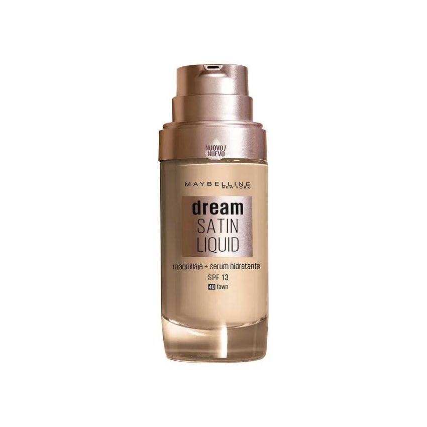 Maybelline Dream Satin Liquid Foundation & Serum 40 Fawn 30Ml