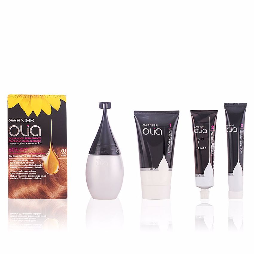 Olia Coloración Permanente - 7.0 Blond Foncé Coffret