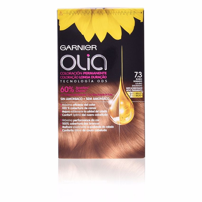 Olia Coloración Permanente - 7.3 Blond Doré Coffret