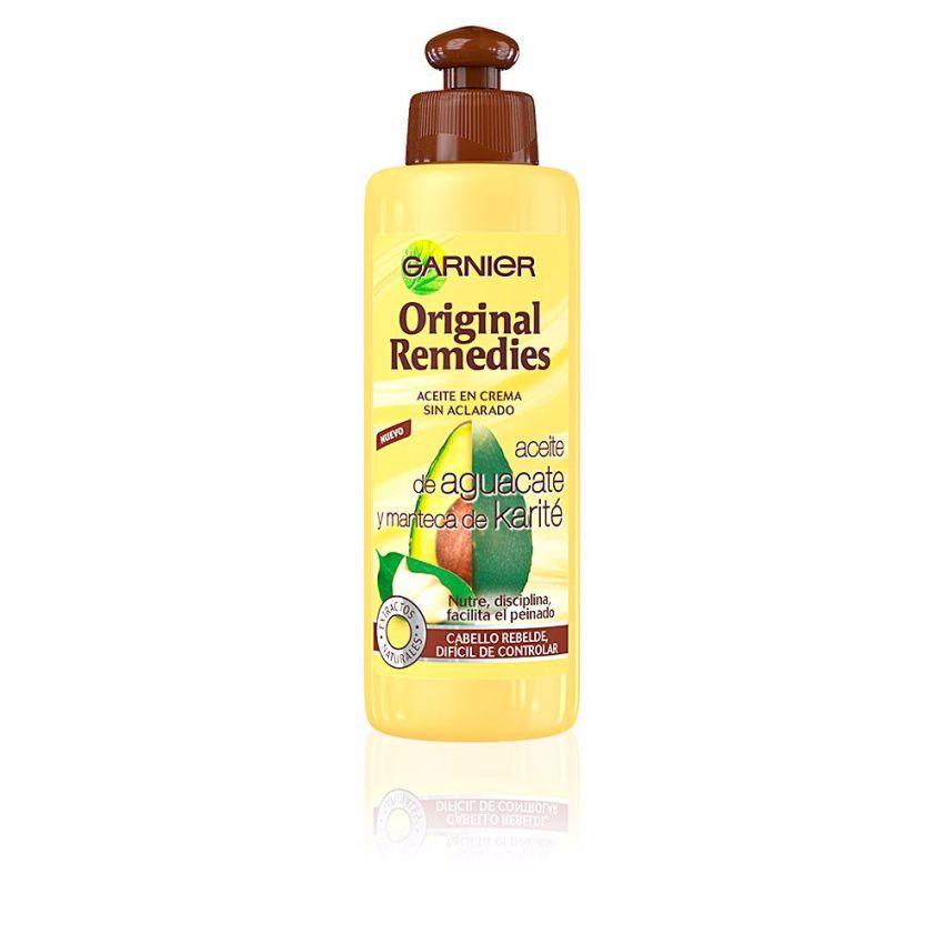 Original Remedies Crema Sin Aclarado Aguacate & Karite - 200 Ml