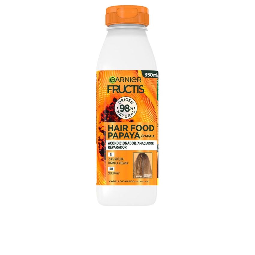 Fructis Hair Food Après-Shampoing Réparateur À La Papaye - 350 Ml