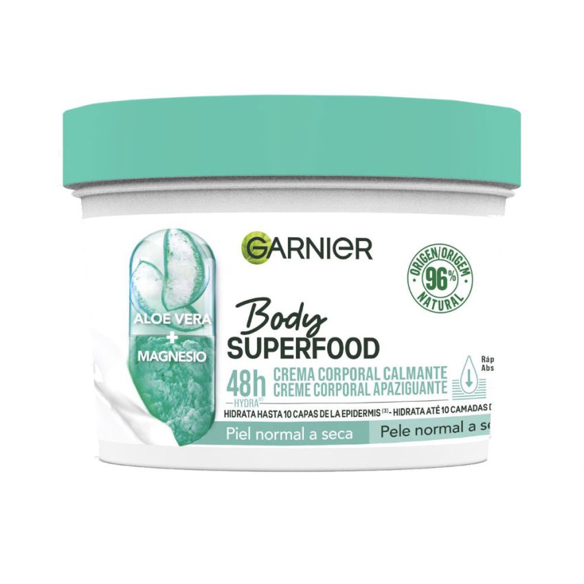 Body Superfood Crema Corporal Calmante - 380 Ml