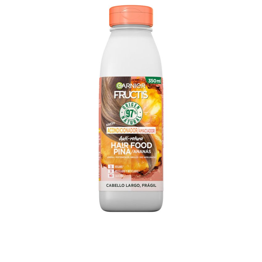 Fructis Hair Food Après-Shampooing Anti-Casse Ananas - 350 Ml