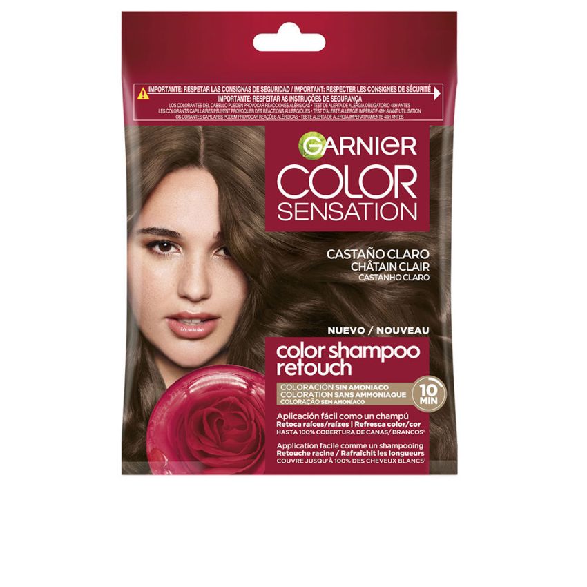 Shampoing Colorant Ton Sur Ton Color Sensation - 5.0-Châtain Clair