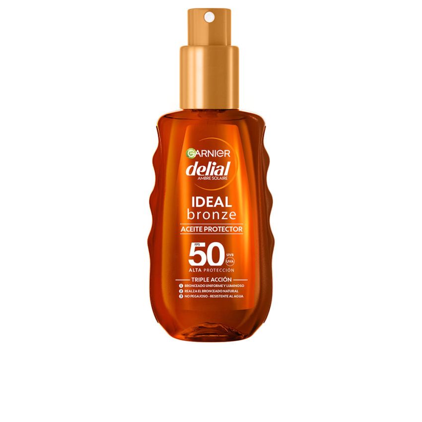 Delial Ideal Bronze Huile Protectrice Spf50 - 150 Ml