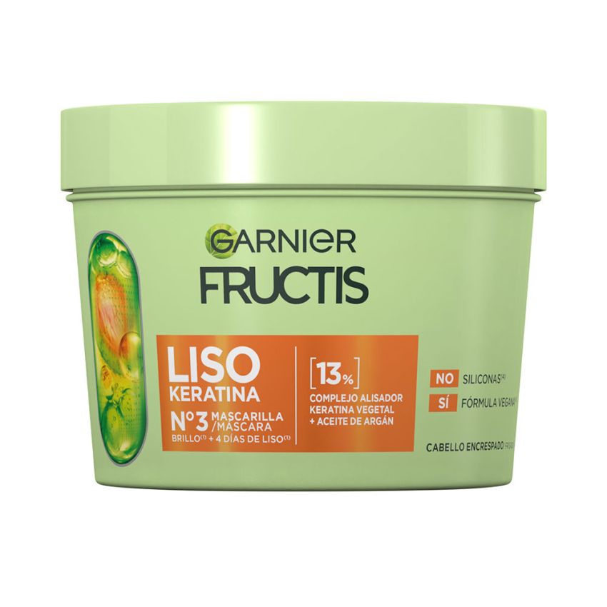Fructis Nº3 Masque Lissant À La Kératine - 370 Ml