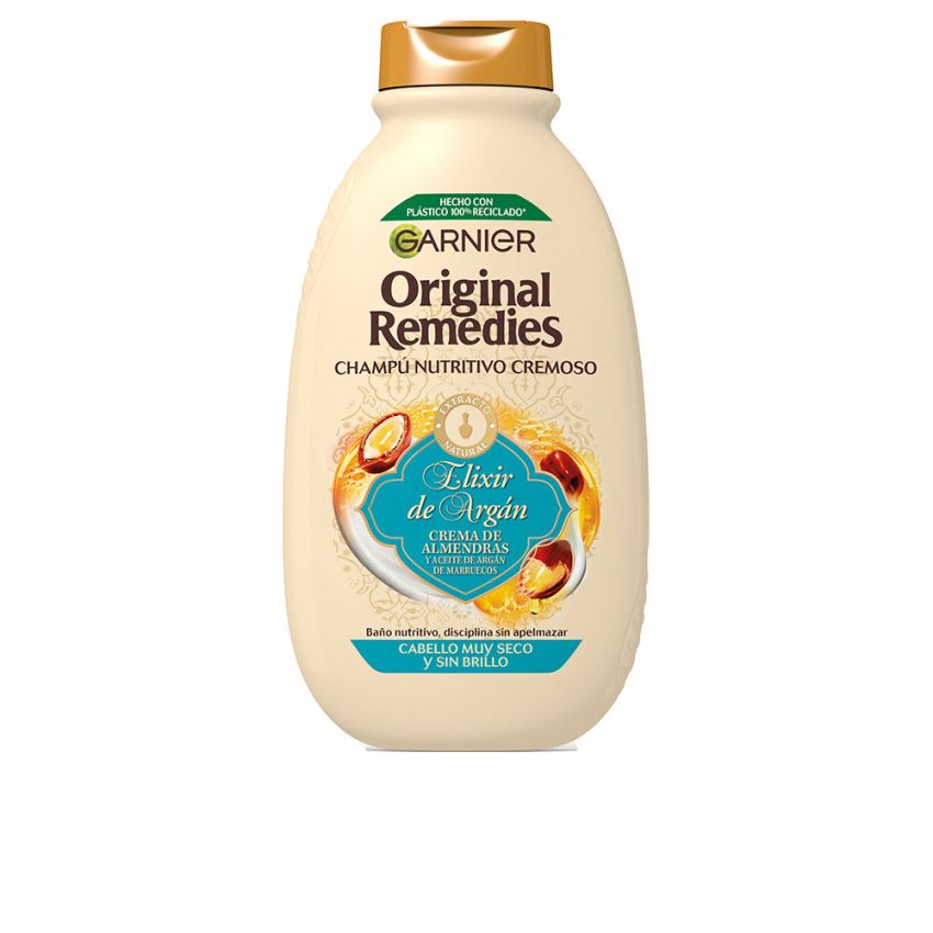 Original Remedies Champú Elixir De Argan - 400 Ml