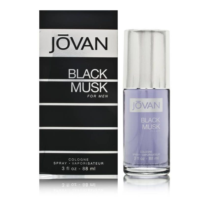 Jovan Black Musk Men Eau De Cologne Vaporisateur 88Ml