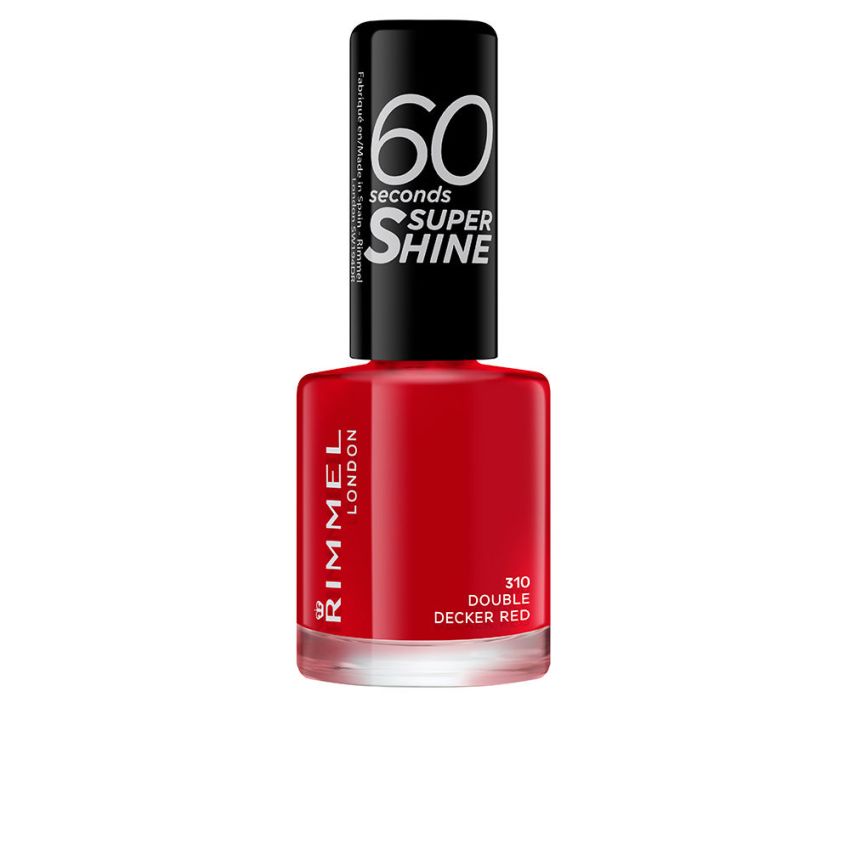 Vernis À Ongles Super Shine 60 Secondes - 310-Double Decker Rouge