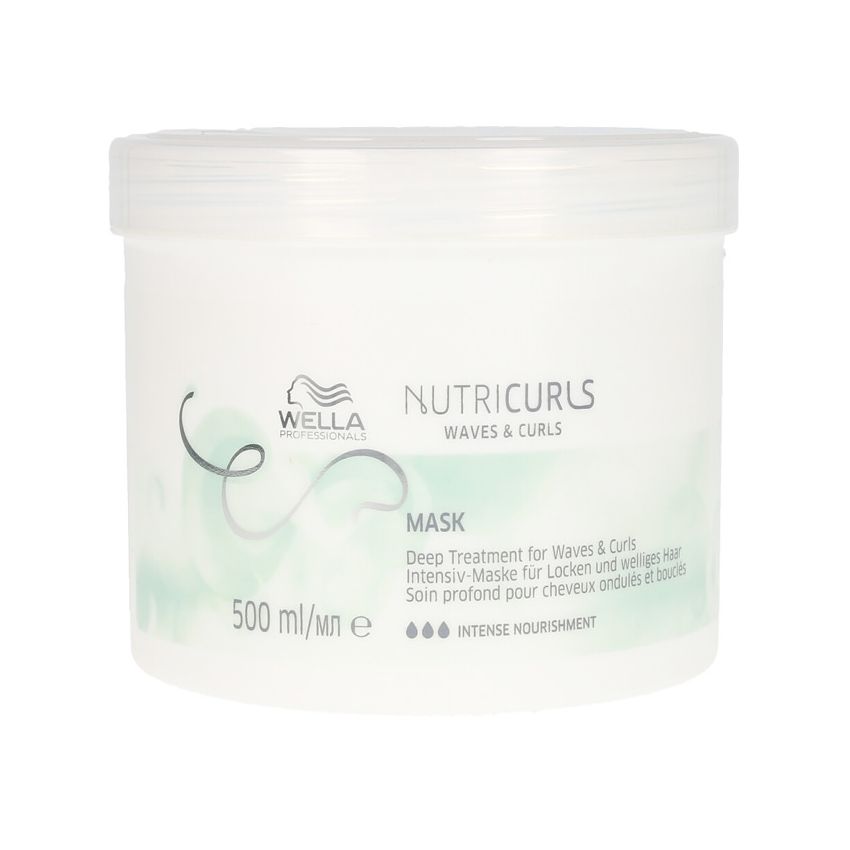 Wella Nutricurls Mask Anti Frizz Mask 500Ml