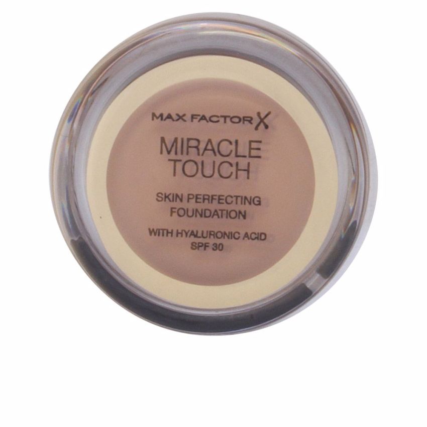 Miracle Touch Liquid Illusion Foundation - 045-Warm Almond