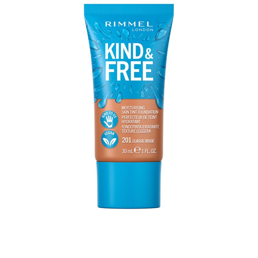 Kind & Free Skin Tint Foundation - 201-Classic Beige