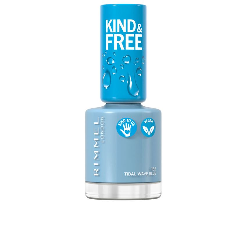 Kind & Free Nail Polish - 152-Tidal Wave Blue