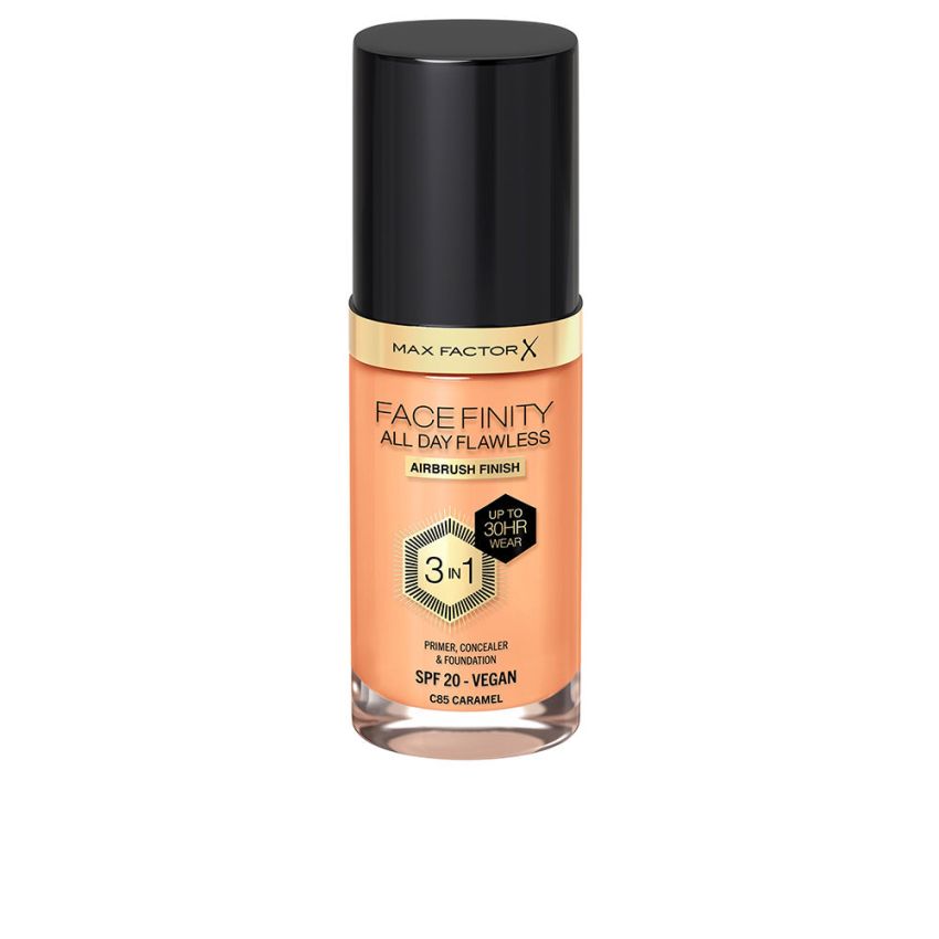 Base, Correcteur Et Fond De Teint Facefinity 3En1 - 85-Caramel